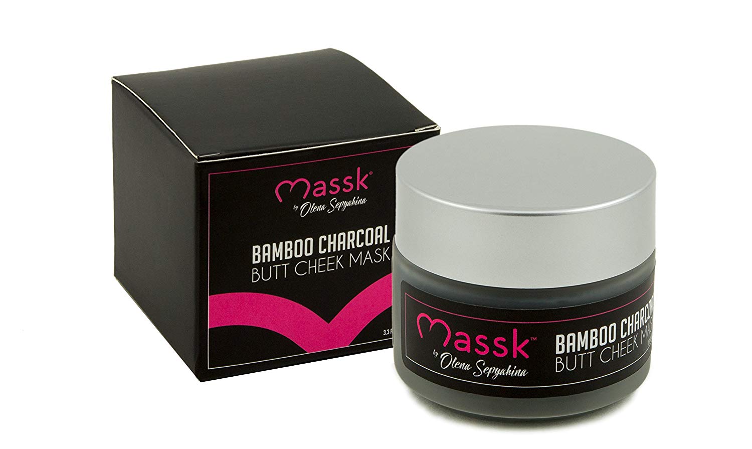 Massk Butt and Body Acne Charcoal Clay Mask