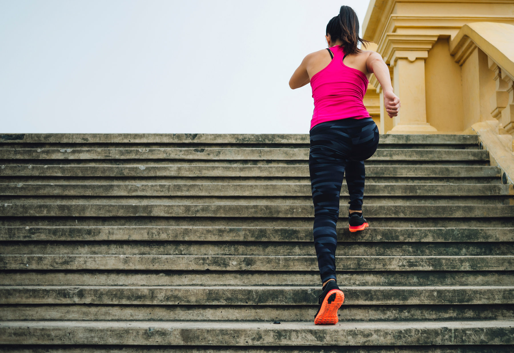 Go for Step-Ups- Climbing Stairs