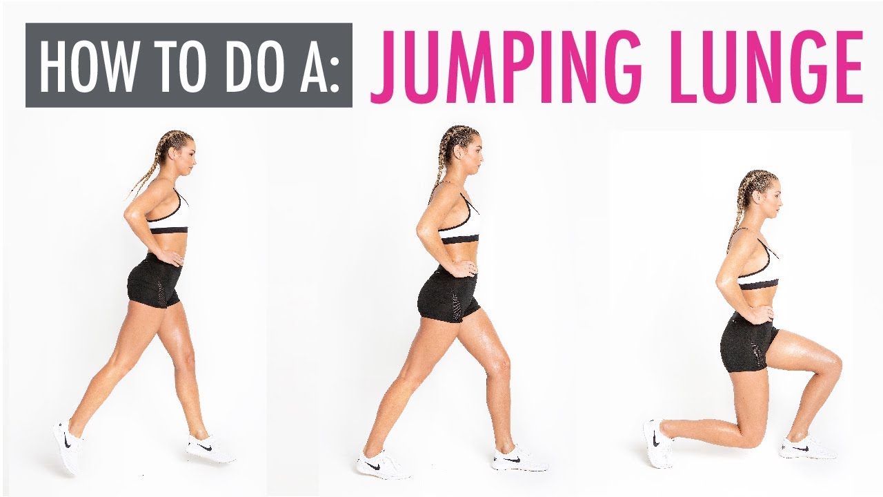 Jump lunges